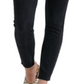 Lucky Brand Women's Bridgette Button Fly Skinny Jeans Black Size 31