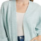 Lucky Brand Women's  Balloon-Sleeve Cardigan Green Size Large