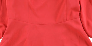 Bar III Women's Fit Flare a line Dress Orange Size8