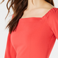 Bar III Women's Fit Flare a line Dress Orange Size8