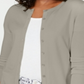 Charter Club Women's Long Sleeve Button Front Cardigan Beige Size Small