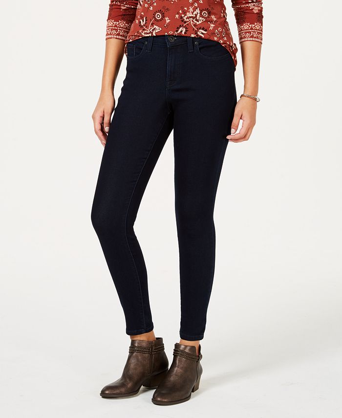 Style & Co Women's Skinny Jeans Navy Size 10 Petite