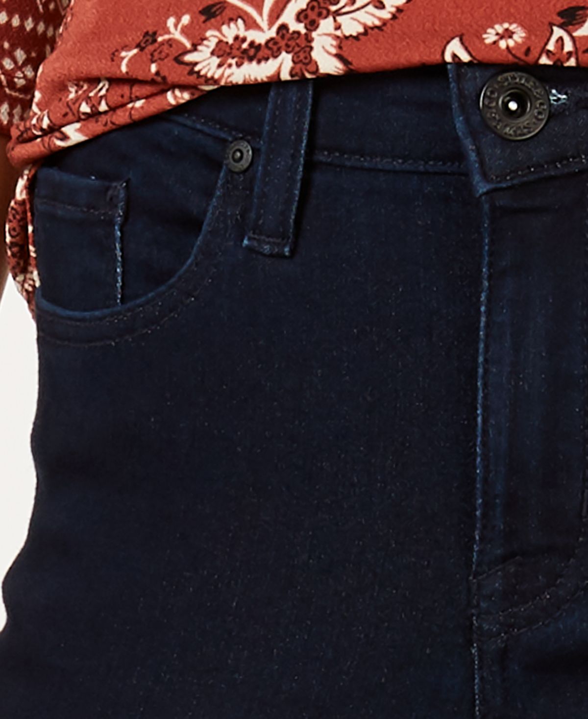 Style & Co Women's Skinny Jeans Navy Size 10 Petite