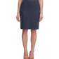 Tommy Hilfiger Women's Midnight Slim Stripe Pencil Skirt Blue Size 12