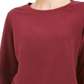 Karen Scott Women's Microfleece Top Maroon Size Petite S