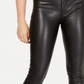 Kendall + Kylie Women's Faux Leather Skinny Pants Black Size 25