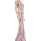 JS Collections Women's Soutache Gown Pink Size 16