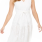 Calvin Klein Women's Embroidered Maxi Dress White- Size 12