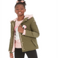Epic Threads Big Girl's Unicorn Patch Jacket Green Size X-Large