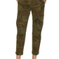 Sanctuary Women's Denim Camouflage Cargo Jeans Green Size -26