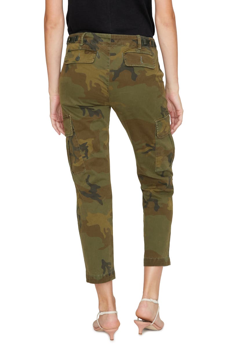 Sanctuary Women's Denim Camouflage Cargo Jeans Green Size -26