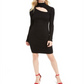 Guess Women's Zemira Pointelle Dress Black Size XL