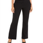 Alfani Women's Snap Waist Tummy Control Trousers Black Size -6