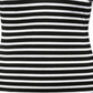 Style & Co Women's Striped Turtleneck Top Black Size -XL