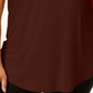 JM Collection Women's Short Sleeve Top Wine Size 1X
