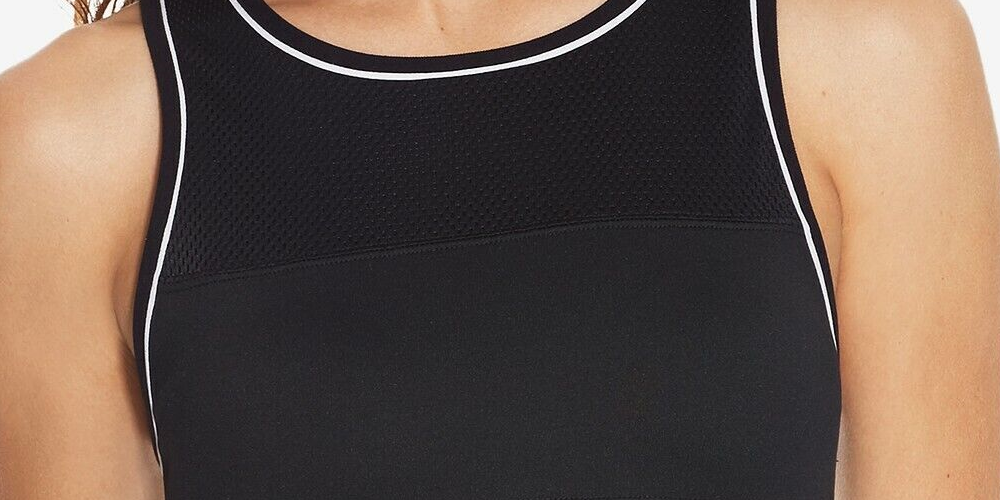 Champion Womens Fitness Yoga Sports Bra Black Size XS