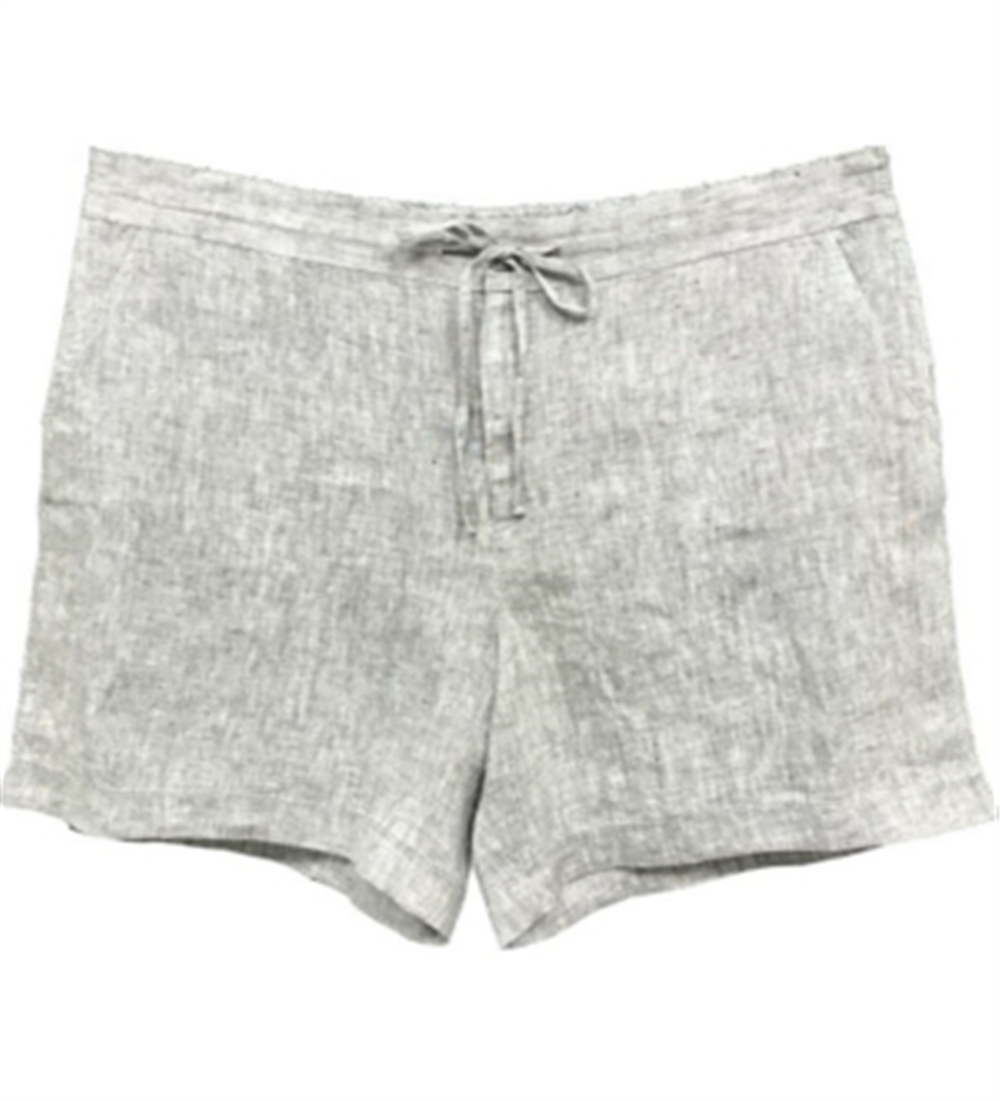Charter Club Women's Pull on Shorts Gray Size XX-Large