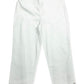 JM Collection Women's Grommet TrimTummy Control Capri Pants White Size Large