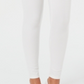 INC International Concepts Women's Fashion Shaping Leggings White Size XXXL