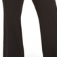 Calvin Klein Women's Solid Casual Trouser Pants Black Size 22W