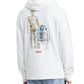 Levi's Men's Graphic Pullover Hoodie White Size Medium