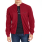 Ax Armani Exchange Men's Zip Front Cardigan Red Size Medium