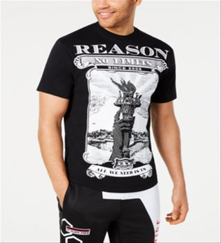 Reason Men's No Limits Graphic T-Shirt White Size Medium