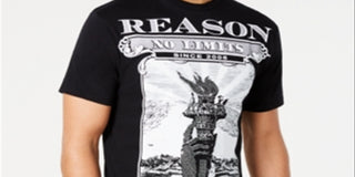 Reason Men's No Limits Graphic T-Shirt White Size Medium