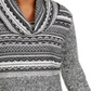 Style & Co Petite Cowl-Neck Printed Sweater Black Size Petite Extra Small