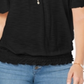 Style & Co Women's Convertible Off the Shoulder Top Black Size XX-Large