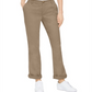 Style & Co Women's Cotton Bootcut Chino Pants  Brown Size 14