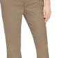 Style & Co Women's Cotton Bootcut Chino Pants  Brown Size 14