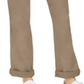 Style & Co Women's Cotton Bootcut Chino Pants  Brown Size 14