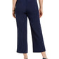 Charter Club Women's Cropped Sailor Pants Blue Size 16 Petite