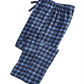 Perry Ellis Men's Flannel Comfort Fit Sleep Pant Blue Size Small
