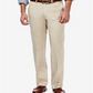 Haggar Men's Premium No Iron Flat Front Pants Brown Size 32X30
