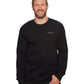 Columbia Men's Hart Mountain Ii Crew Sweatshirt Black Size 46