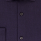 Calvin Klein Men's Steel Extra Slim Fit Non Iron Performance Herringbone Dress Shirt Purple Size 16X34-35