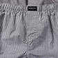 Kenneth Cole Women's Cotton Woven 3 Pack Boxers Black Size L