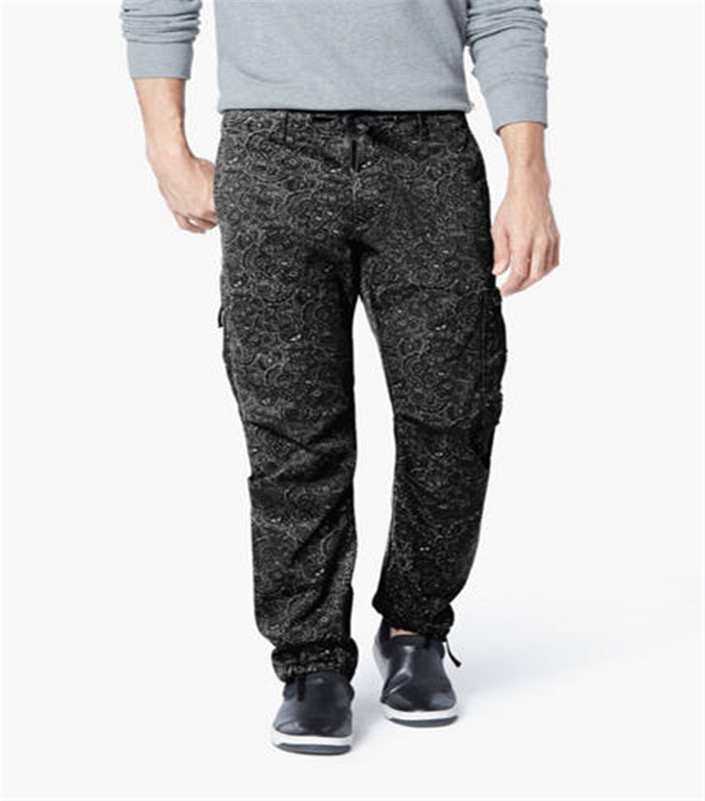 Dockers Men's Urban Slim Fit Cargo Pants Black Size 32X30