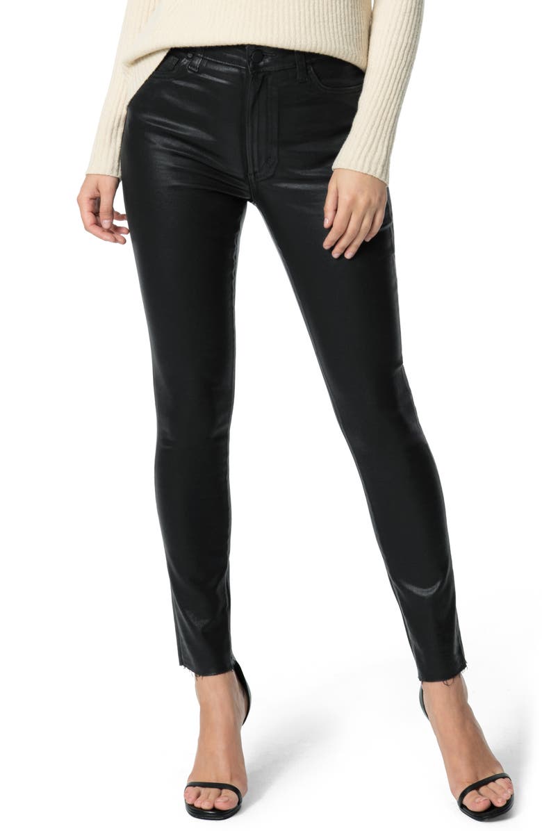 Joe's Jeans Women's the Charlie Ankle Cut Hem Jeans Black Size 27