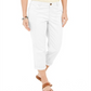 Style & Co Women's Chino Capri Pants White Size 4