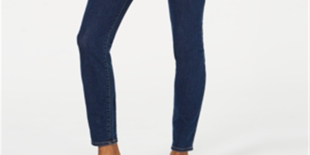 Rewash Junior's High Rise Button Fly Skinny Jeans Blue Size 11