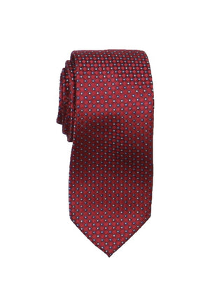 Nautica Men's Whitney Mini Business Professional Neck Tie Red Size Regular