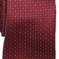 Nautica Men's Whitney Mini Business Professional Neck Tie Red Size Regular