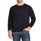 Weatherproof Vintage Men's Solid Sweater Black Size Large
