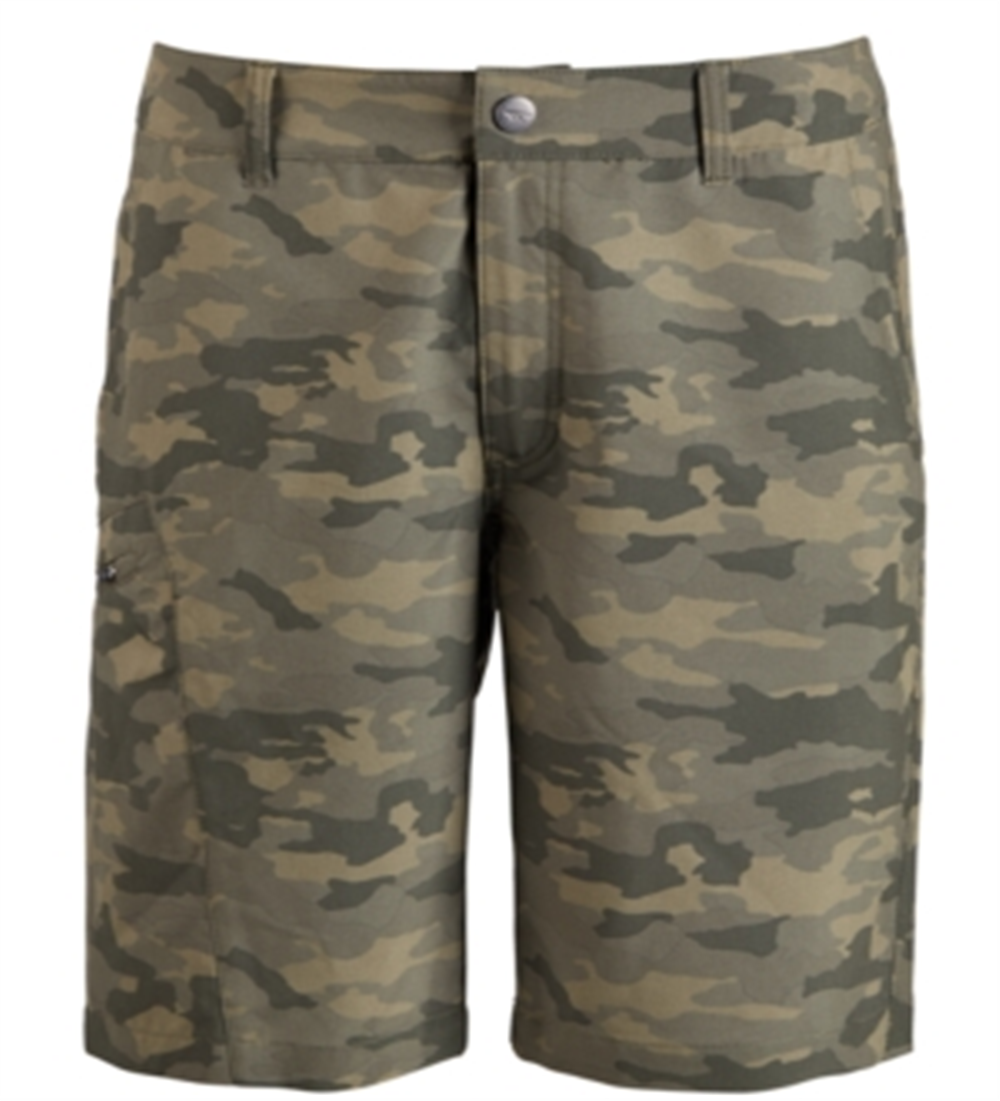 Hi-Tech Men's Camouflage Hybrid Shorts Green Size 40