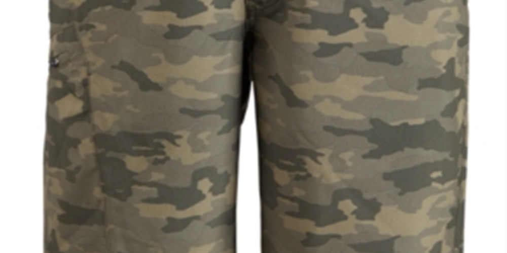 Hi-Tech Men's Camo Hybrid Shorts Green Size 32
