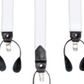 Club Room Men's Business Office Y Shape Suspenders White Size Regular