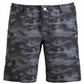 Hi-Tech Men's Stretch Camoflauge Print Dri Tec Hybrid Shorts Gray Size 38